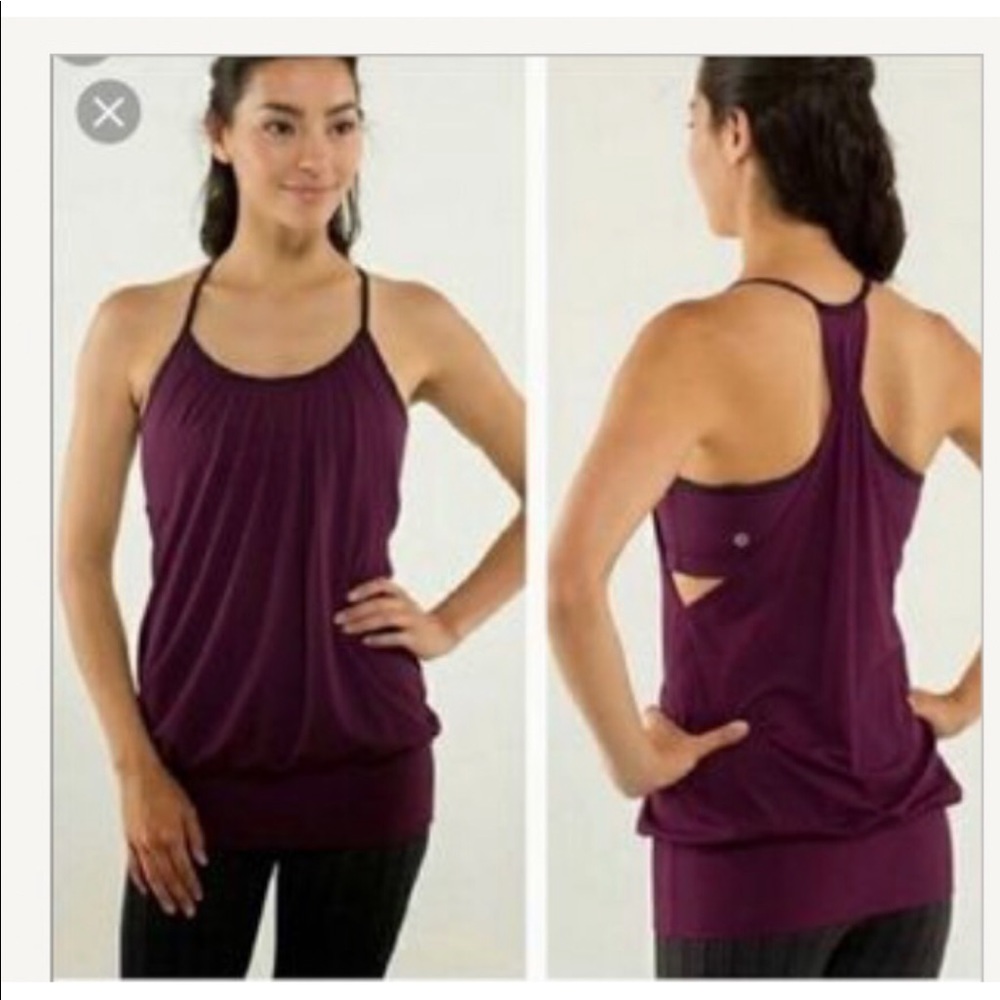 Lululemon No Limits Tank Built In Bra